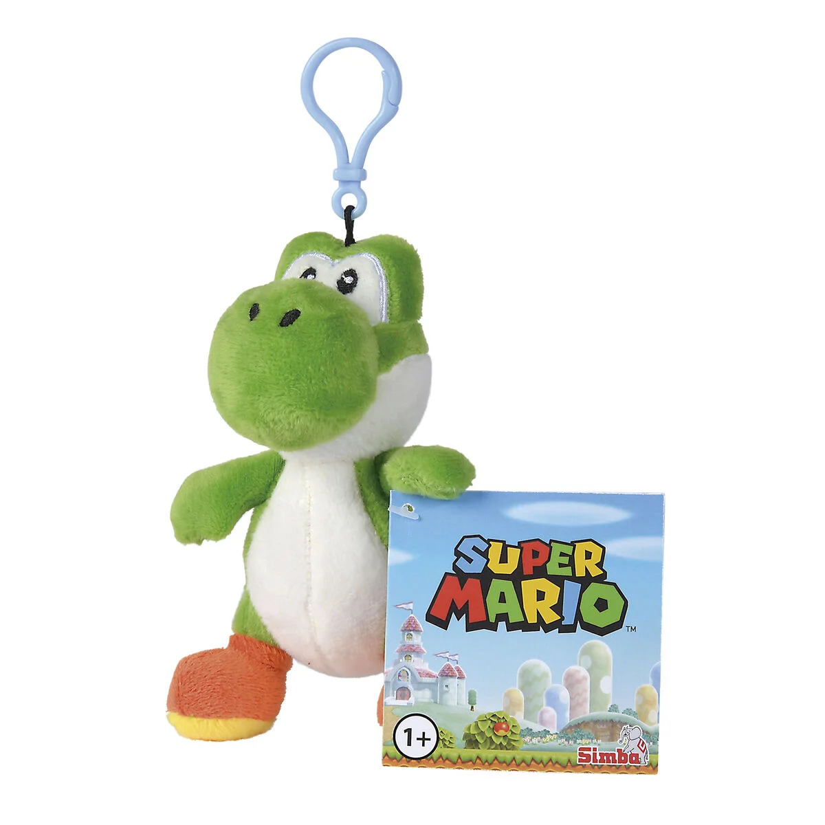 SUPER MARIO - Keychain Plush 12cm - 1 Unidade Aleatória